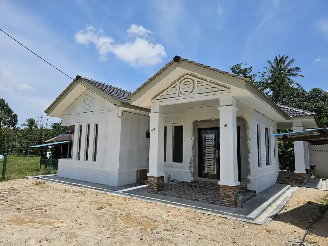Rumah banglo siap